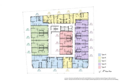 2 dormitorios Condominio  en Bangkok, Thailand No. 1058 18