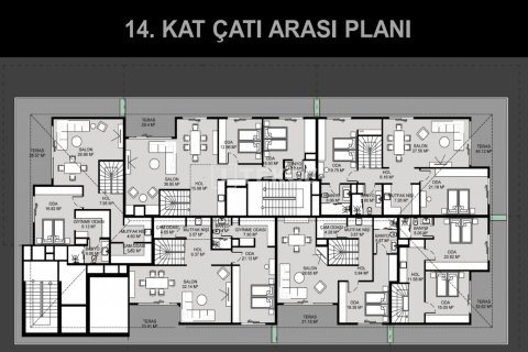 3+2 Apartment in Istanbul, Turkey No. 15846 16