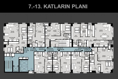 3+2 Appartement à Istanbul, Turkey No. 15846 14