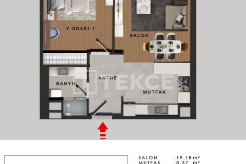 3+1 Apartment en Bueyuekcekmece, Turkey No. 16670 18