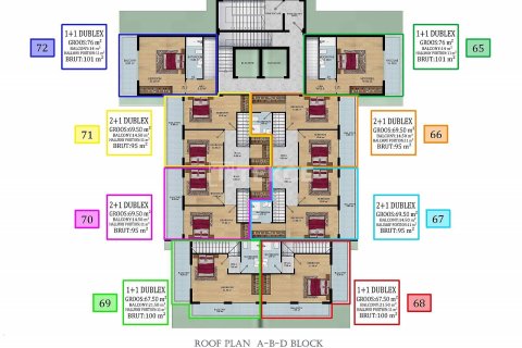 Пентхаус 2+1 в Аланья, Турция №53854 18