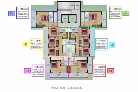 2+1 Penthouse in Alanya, Turkey No. 53854 21