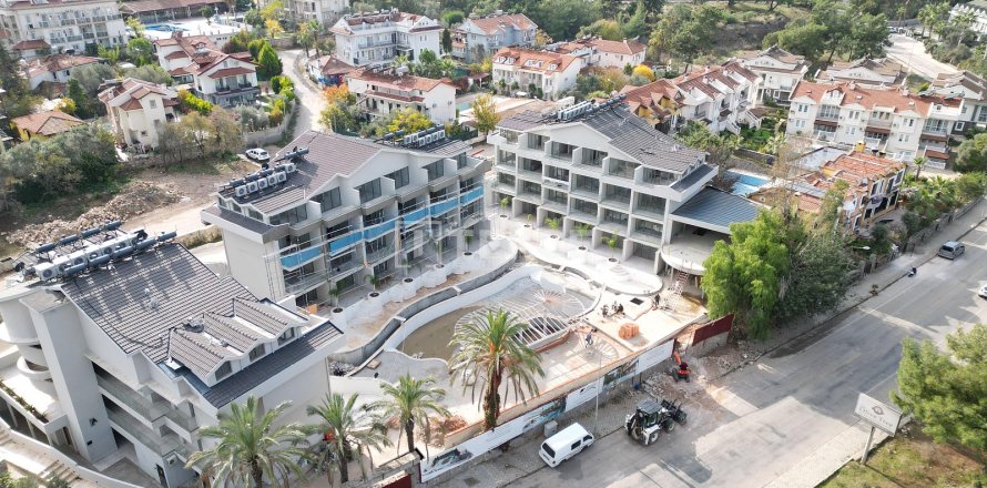 1+1 Apartment en Fethiye, Turkey No. 16031