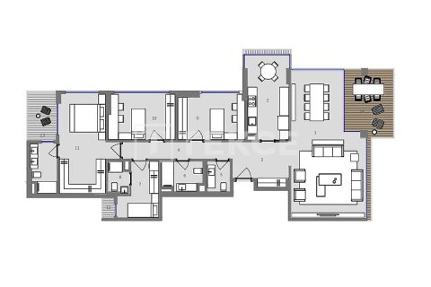 3+1 Apartment in Istanbul, Turkey No. 14529 5