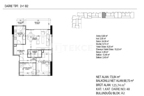 3+1 Appartement à Istanbul, Turkey No. 11468 12