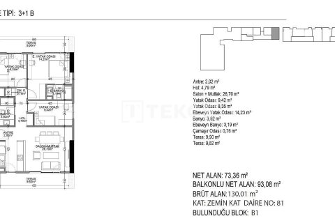 3+1 Appartement à Istanbul, Turkey No. 11468 3