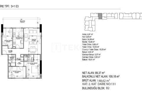 3+1 Apartment en Istanbul, Turkey No. 11468 18