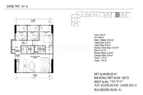 3+1 Apartment en Istanbul, Turkey No. 11468 17