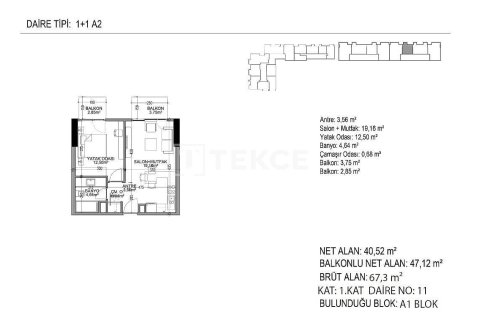 3+1 Appartement à Istanbul, Turkey No. 11468 5