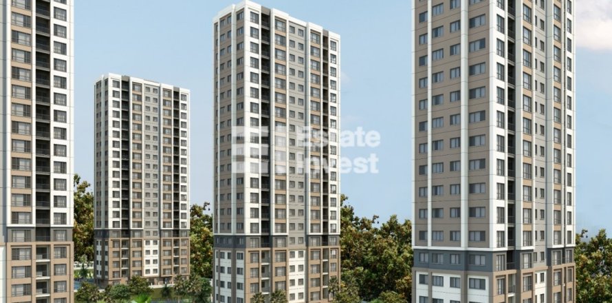 Квартира 1+1 в Стамбул, Турция №54064