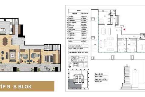 4+1 Appartement à Istanbul, Turkey No. 11273 27