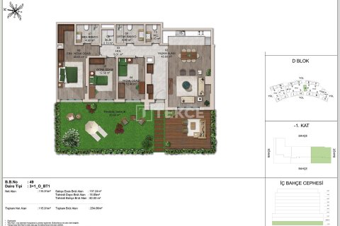 4+1 Appartement à Istanbul, Turkey No. 11269 19