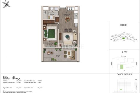 4+1 Appartement à Istanbul, Turkey No. 11269 18