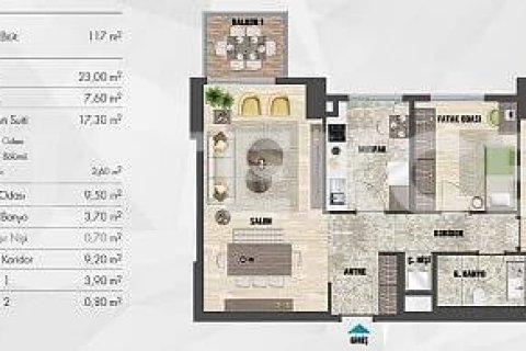 3+1 Appartement à Istanbul, Turkey No. 11242 24