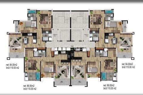 2+1 Appartement à Erdemli, Turkey No. 12988 28