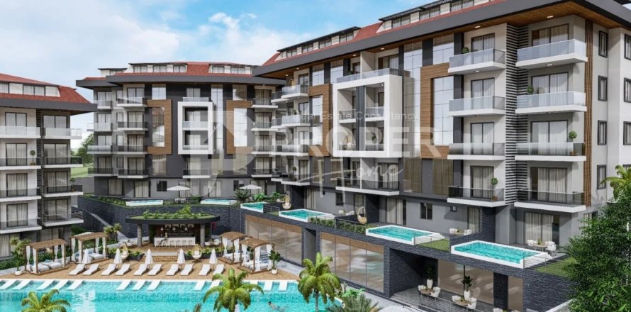 0+5 Apartment in Kestel, Turkey No. 12071