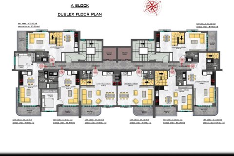 Квартира 2+1 в Аланья, Турция №92752 27
