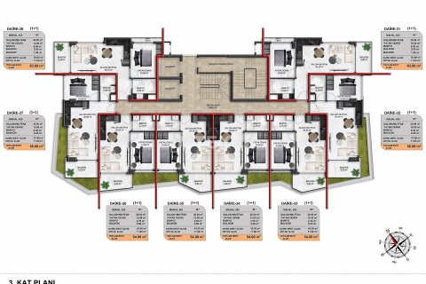 4+1 Penthouse à Alanya, Turkey No. 11655 21