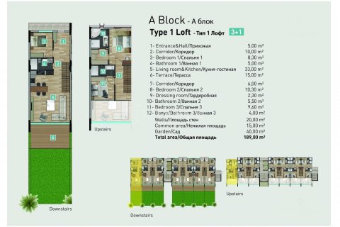 Квартира 3+1 в Анталья, Турция №11711 30