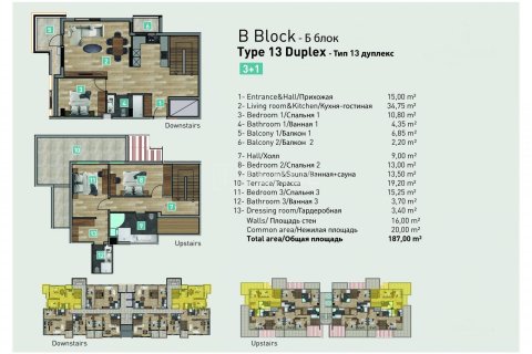 Квартира 3+1 в Анталья, Турция №11711 27