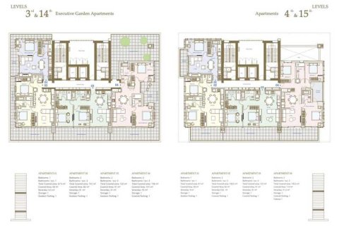 1 dormitorio Apartment en Germasogeia, Cyprus No. 32661 5