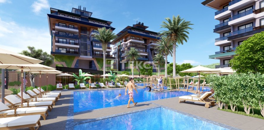 2+1 Penthouse en Alanya, Turkey No. 14395