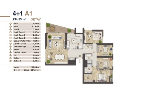 1+1 Apartment in Izmir, Turkey No. 14907 6