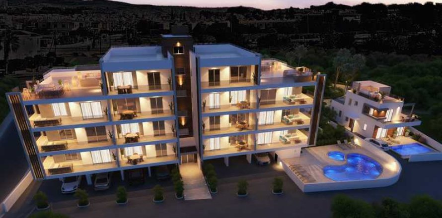 3 dormitorios Penthouse en Paphos, Cyprus No. 41099