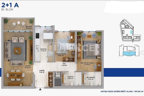 4+1 Appartement à Istanbul, Turkey No. 11239 2