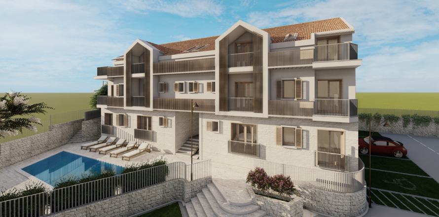 1 dormitorio Apartment en Risan, Montenegro No. 66920