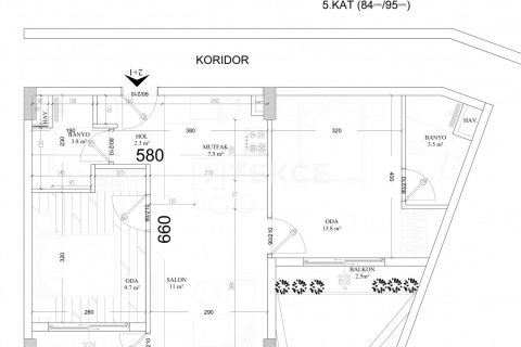 2+1 Penthouse en Aksu, Turkey No. 20712 18