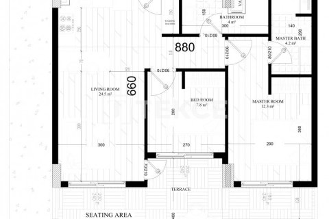 2+1 Penthouse en Aksu, Turkey No. 20712 14