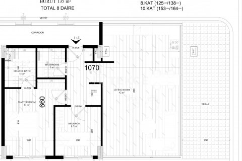 2+1 Penthouse à Aksu, Turkey No. 20712 16