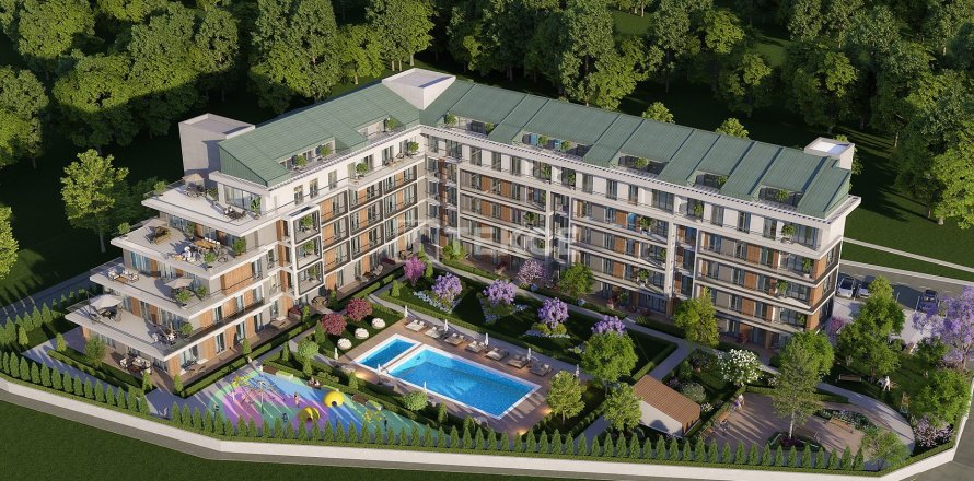 Квартира 4+1 в Стамбул, Турция №22076