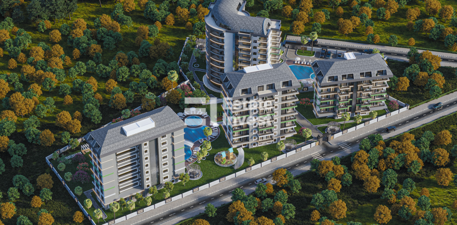 3+1 Apartment in Alanya, Turkey No. 53940