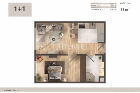 3+1 Apartment en Istanbul, Turkey No. 17832 15