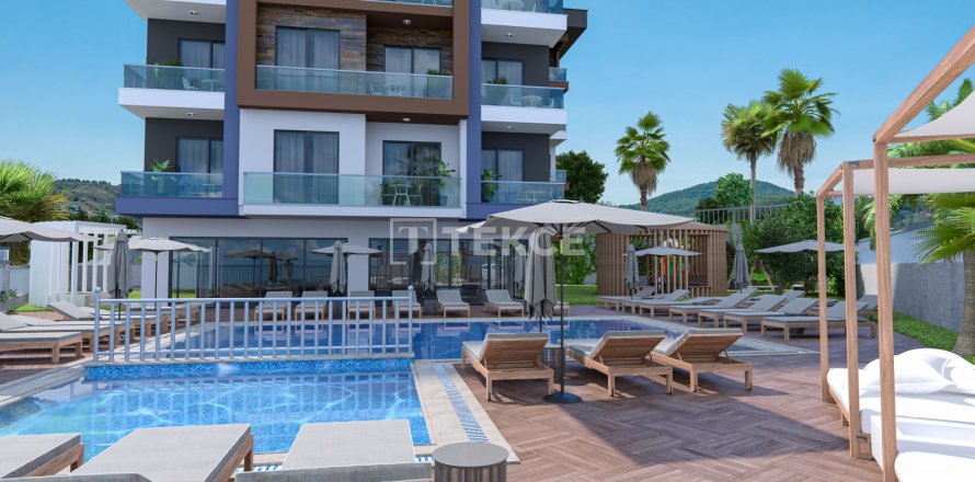 2+1 Penthouse en Alanya, Turkey No. 14663