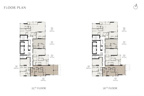 2 dormitorios Condominio  en Bangkok, Thailand No. 924 2