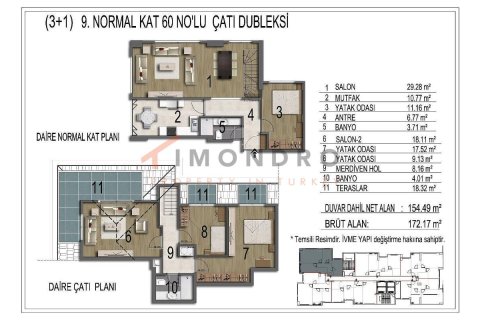 4+1 Apartment en Eyup, Turkey No. 17213 11