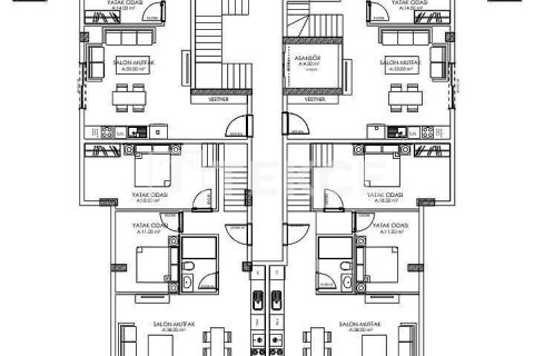 1+1 Apartment en Alanya, Turkey No. 11926 3