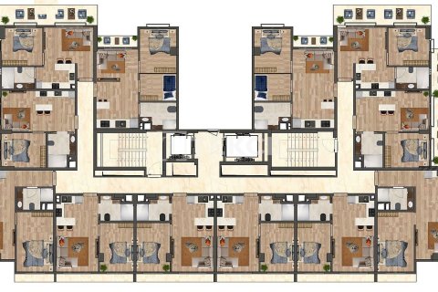 1+1 Apartment in Istanbul, Turkey No. 21180 16