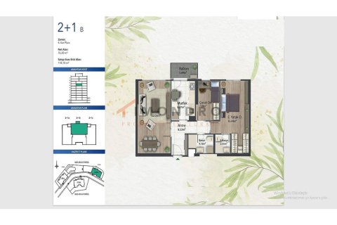 3+1 Apartment in Kâğıthane, Turkey No. 17904 25