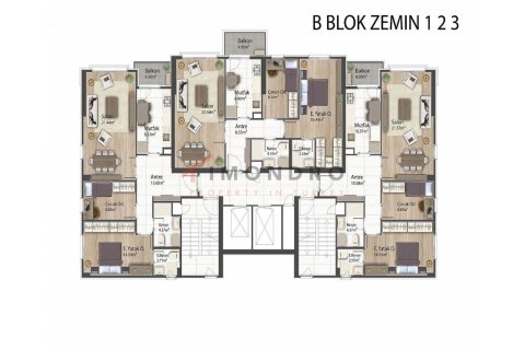 3+1 Apartment en Kâğıthane, Turkey No. 17904 27