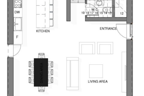 Вилла с 4 комнатами в Пафос, Кипр №52267 14