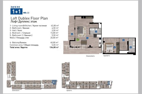 2+1 Penthouse à Antalya, Turkey No. 21541 17