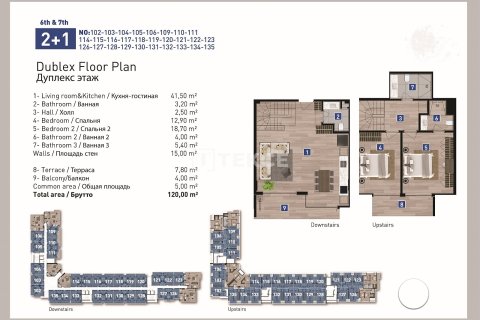 2+1 Apartment in Antalya, Turkey No. 21539 29