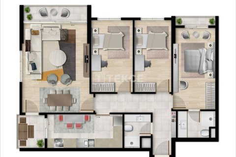 4+2 Apartment en Istanbul, Turkey No. 45812 23