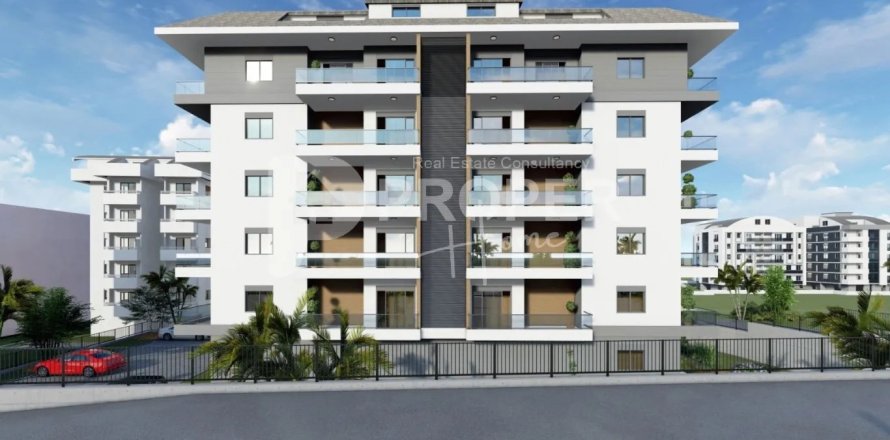 0+4 Apartment in Oba, Turkey No. 12453