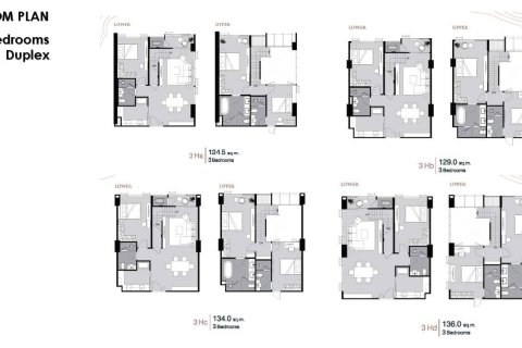 3 chambres Copropriété  à Bangkok, Thailand No. 2083 12