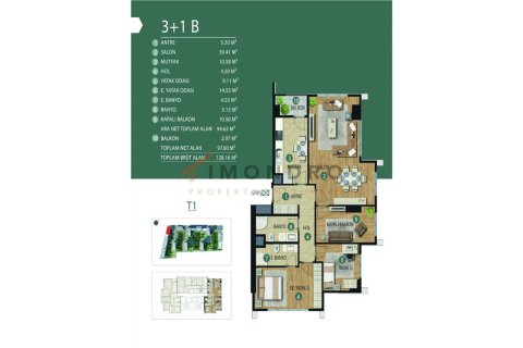 4+1 Appartement à Kartal, Turkey No. 17932 26